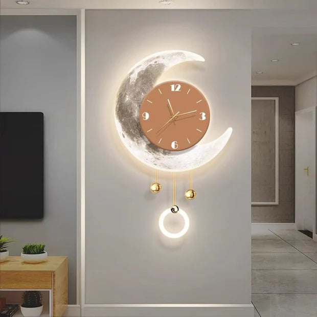 Moon Wall Clock
